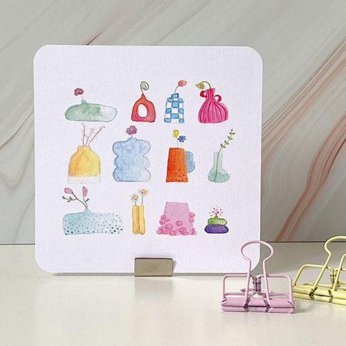 12 vaasjes voorzijde