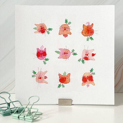 blijmaker kerstkatjes v